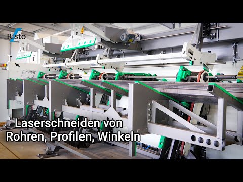 Risto Lasertechnik / Laserschneiden von Rohren, Profilen und Winkeln schnell und günstig