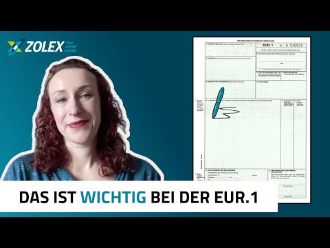 Wie Sie die EUR.1 vollständig und richtig ausfüllen | Zoll- und Exportwissen