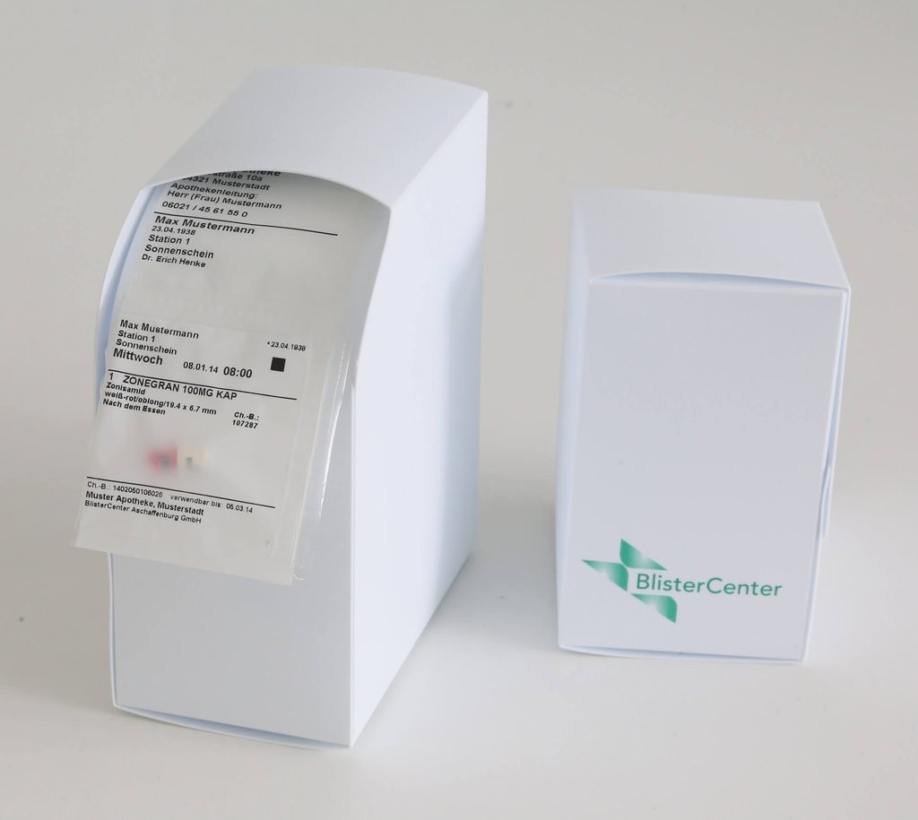 BlisterCenter Blisterbox mit Musterblister (Copy)